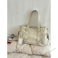 Y2K Sweet Cool Messenger Tote Bag - ความจุขนาดใหญ่สไตล์เกาหลีกระเป๋าเงินทุกรายการ