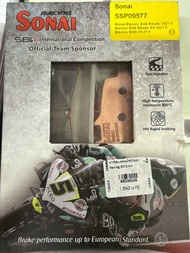 ผ้าเบรคหน้า Sonai racing project สำหรับ brembo BMW HP4 Zx10 L8 Ducati Panigale V4 Brembo m4 m5 gprx 