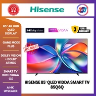 HISENSE 85" QLED VIDDA SMART TV 85Q6Q