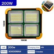 Solar light Lampu Solar Led Outdoor Light Solar Flashlight 5 Modes Usb Zoom Led Torch 18650 or 26650