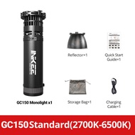 GC150 INKEE 2600K-6500K 150W ไฟ LED แบบรวมเติมไฟ9600MAh สำหรับสตูดิโอกลางแจ้ง