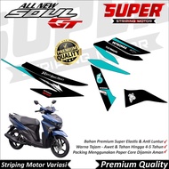 Soul GT 125 Stickers Anti-Fade Cool Soul GT 125 Striping Yamaha Soul GT 125 Petronas