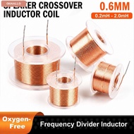 OKHALLO Audio Inductor Coil, 0.2mh-2.0mh Copper Speaker Crossover Inductor Coil, 0.6mm Inductor Coil