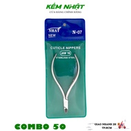 Combo of 50 White Square skin cutting pliers, code N07, pliers tip 16, material C45 steel, Japanese 