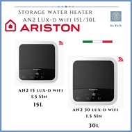[SG Seller]Ariston NEW Andris2 LUX-D WI-FI 15 / 30 liters Electric Storage Water Heater Ariston Heater Wifi