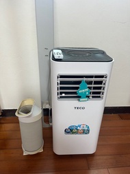 TECO 東元 多功能清淨除濕移動式冷氣機/空調(XYFMP-1701FC) 九成新，使用不到三個月
