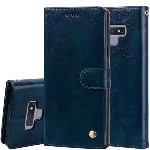 For Samsung Galaxy Note 9 Case Wallet Leather Flip Case For Samsung Note9 Case TPU Fundas For Samsun