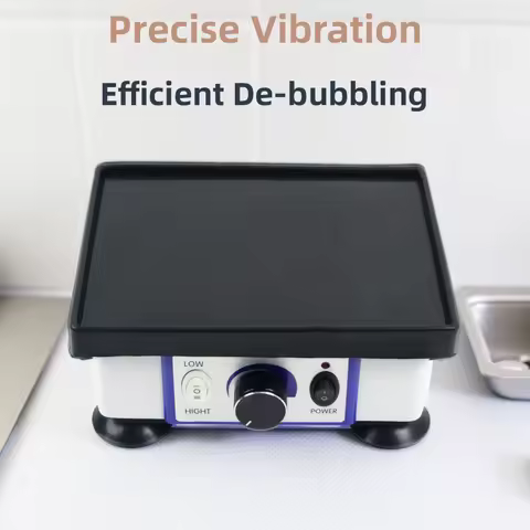 Dental Lab Equipment JG-203 Small Square Model Vibrator for Mixing Investing Plaster Gypsum