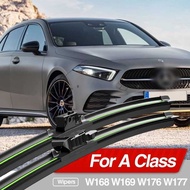For Mercedes Benz A Class W168 W169 W176 W177 1997-2022 Front Windshield Wiper Blades 2pcs Windscree