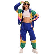 [Cos Costume] 70s Disco-Hip Hop Couple Outfit for Retro Parties & Halloween