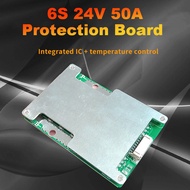 6S 24V 50A Lithium Battery Protection Board with Power Battery Balance/Enhance PCB Protection Board