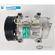 Volvo Truck FM10 FM12 FH12 AIrCond Compressor SD 7H15-8044 8PK 24V % SANDEN Parts