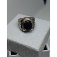 cincin batu petir api asli lekat magnet