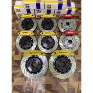 AP Racing Brake Caliper CP5200 Honda Civic FD 2006+ / Civic FB 2012+ / Civic FC 2016+ 4Pot /Disc-330
