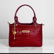 DOT COLLECTION Miniature SHIZUKA Women's Sling Bag Premium Synthetic Leather Plain PX16 LX6 TX12 cm 