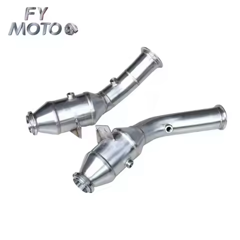 Exhaust Downpipe for Mercedes-Benz C43 E43 and C400 C450 M276 engine LHD