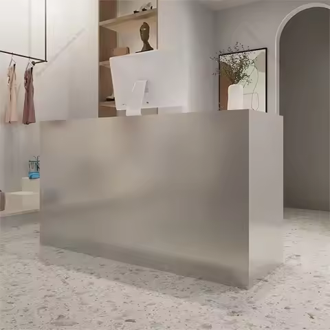 Italian Style Designer Reception Desks Modern Clothing Store Simplicity Reception Desks Beauty Salon