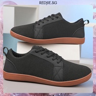 [Redjie.sg] Women Men Breathable Tennis Shoes Cozy Wide Barefoot Shoes Non-Slip Hiking Shoes