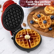1500W Non-Stick Electric Breakfast Machine Non Stick Waffle Maker Pan Large Sandwich Pancake Bread B