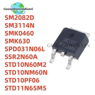 5PCS SM2082D SM3114N SMK0460 SMK630 SPD031N06L STD10N60M2 STD10NM60N STD10PF06 STD11N65M5 TO-252 Fie