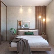 Fluted Wood Panel (17MM) WPC Panel Fluted Wall Panel Fluted panel Wall Panel Board木格珊集成墙板