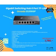 Gigabit Switching Hub 6 Port TP LINK Omada ES206GP