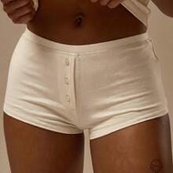 Button Front Fitted Elasticated Waist Cotton Mini Shorts Coord Bottoms Only Winter Cosy Lounge Cute 