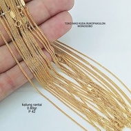 Adult necklace (8k real gold)