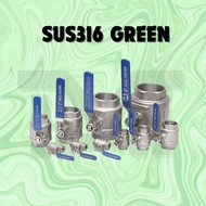 316L Stainless Steel / 316 Stainless Steel Ball Valve / SUS 304 Stainless Steel Ball Valve/ Female B