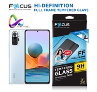 ฟิล์มกระจก เต็มจอ โฟกัส Focus Redmi Note 13 5G / 13 / 12 5G / Note 11 pro 11s /13 12 10C 10s 10 Pro 10A / 9s 9 Pro / 12C / A2Plus full frame tempered glass