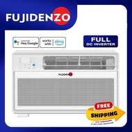 Fujidenzo 1 HP Full DC Inverter Window Type Aircon (Compact) IWAR103T