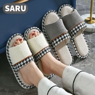 SARU Slippers Home Hotel Aesthetic Comfortable Fashionable Soft Padded Indoor Room Slipper Slipper S