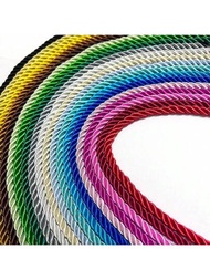 1入組5碼3mm 3股尼龍繩丙烯繩，適用於家居裝飾配件DIY手工家居紡織裝飾