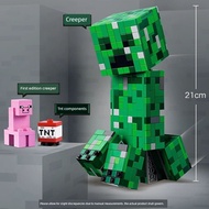 lego minecraft minecraft toy New Minecraft Series Suitable for Lego Creeper Fear Minifigures 21276 P