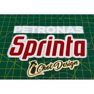 Sticker Motor Petronas Sprinta