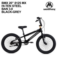 Sepeda Anak dan Remaja BMX Morison 8125 MX 20" Ban 3.0 Hi- Teen Steel