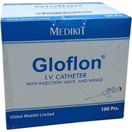 (MDA Approved) IV CANNULA 22G BLUE 25MM 100 PCS/BOX