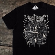 SERINGAI SNAKE ARROW TSHIRT BLACK