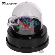 [Phenovo] Electric Transparent Lucky Number Picking Machine for Bingo Games Activities