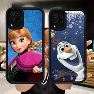 Q101 Frozen soft Casing for Samsung F04 A04E M04 J7 Pro A12 A06 A07 A22 A04 A05 J2 5GPrime