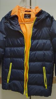 Baleno blue down jacket 藍色羽絨外套 M碼