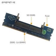 [gongjing] Laptop DDR5 RAM To Desktop DDR5 U-DIMM Adapter Protection Memory Card Converter DDR5 Memo