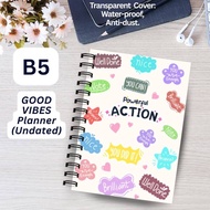 B5 Weekly Planner 2026, Monthly Planner 2026 (Undated), Planner Book, Planner aesthetic 2026.