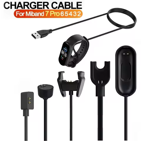 USB Charging For Xiaomi Mi Band 7 USB Charger Cable For Xiaomi Mi Band 7 6 5 4 3 2 Chargers For Xiao