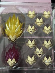 不議價(二手-請細閱內文) 三方 老雷 Re Custom 超三 破壞神 比達 珠光 頭雕 配件 龍珠 Dragonball 適合S.H.Figuarts Shf 大魔黑洞 body