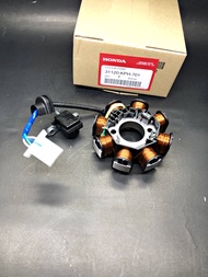 ขดลวดสเตเตอร์ ฟิลคอล์ย (แท้) เวฟ125i บังลม (สตาร์ทมือ/เท้า) Mitsuba (31120-KPH-701)