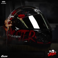 หมวกกันน็อค Raiden EXON หมวกกันน็อคเต็มใบ รูปทรงสปอร์ตโฉบเฉี่ยวมาพร้อมสปอยเลอร์