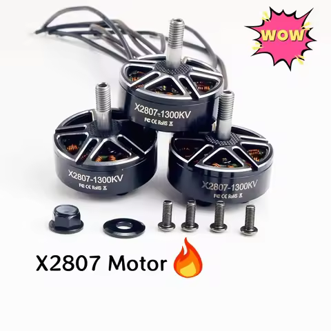 1/4pcs X2807 2807 Motor 1300KV 6S Brushless Motor for FPV Freestyle 7inch Long Range LR7 Drones DIY 