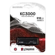Kingston KC3000 512GB ssd 固態硬碟