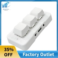 MK321-Pro Customized Keyboard Mechanical Blue Switch RGB Light 3-Mode USB+2.4G Wireless+Bluetooth Co